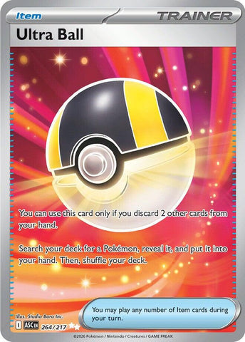 Ultra Ball (264/217) [Mega Evolution: Ascended Heroes] - The Mythic Store | 24h Order Processing