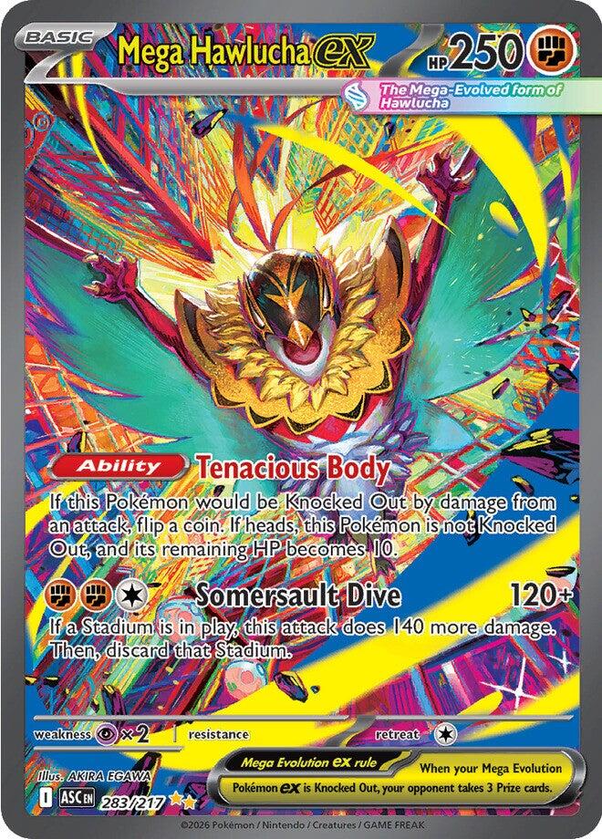 Mega Hawlucha ex (283/217) [Mega Evolution: Ascended Heroes] - The Mythic Store | 24h Order Processing