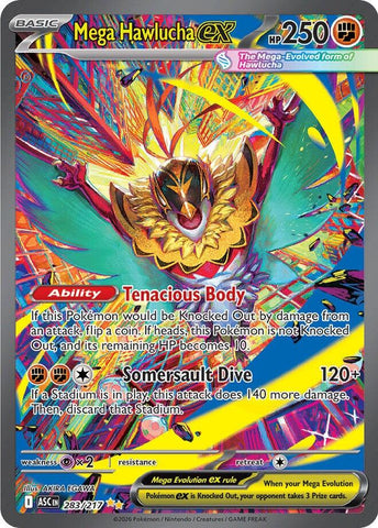Mega Hawlucha ex (283/217) [Mega Evolution: Ascended Heroes] - The Mythic Store | 24h Order Processing