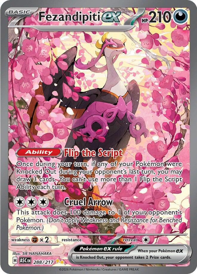 Fezandipiti ex (288/217) [Mega Evolution: Ascended Heroes] - The Mythic Store | 24h Order Processing