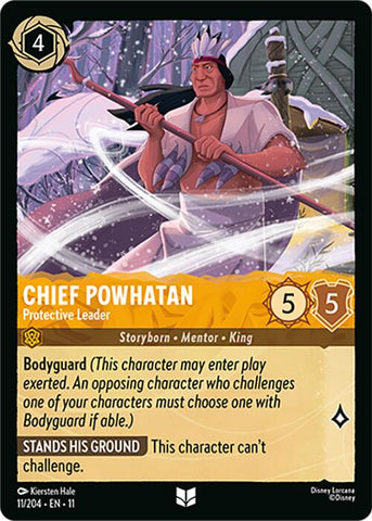 Chief Powhatan - Protective Leader (11/204) [Winterspell] - The Mythic Store | 24h Order Processing