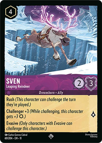 Sven - Leaping Reindeer (60/204) [Winterspell] - The Mythic Store | 24h Order Processing