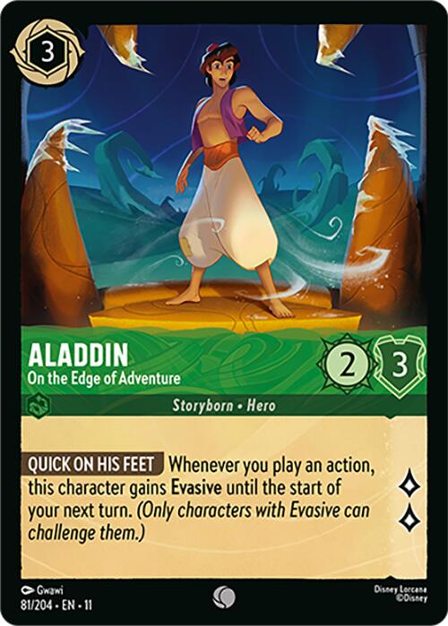 Aladdin - On the Edge of Adventure (81/204) [Winterspell] - The Mythic Store | 24h Order Processing