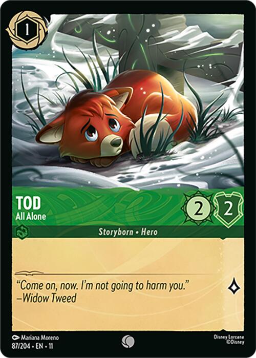 Tod - All Alone (87/204) [Winterspell] - The Mythic Store | 24h Order Processing
