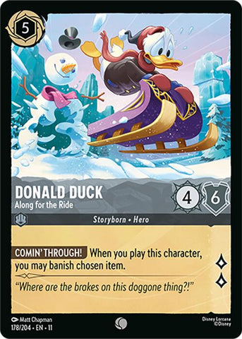Donald Duck - Along for the Ride (178/204) [Winterspell] - The Mythic Store | 24h Order Processing