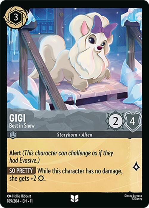 Gigi - Best in Snow (189/204) [Winterspell] - The Mythic Store | 24h Order Processing