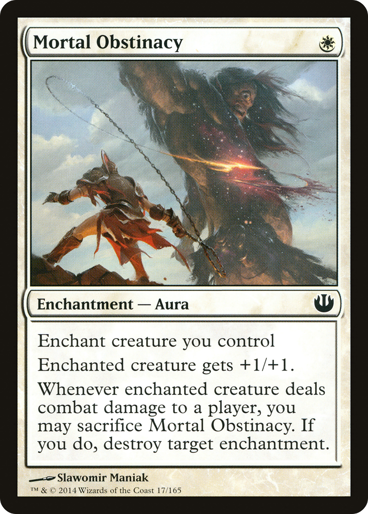 Mortal Obstinacy [Journey into Nyx] - The Mythic Store | 24h Order Processing