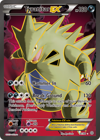 Tyranitar EX (91/98) [XY: Ancient Origins] - The Mythic Store | 24h Order Processing