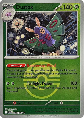 Dustox (015/217) (Love Ball) [Mega Evolution: Ascended Heroes] - The Mythic Store | 24h Order Processing