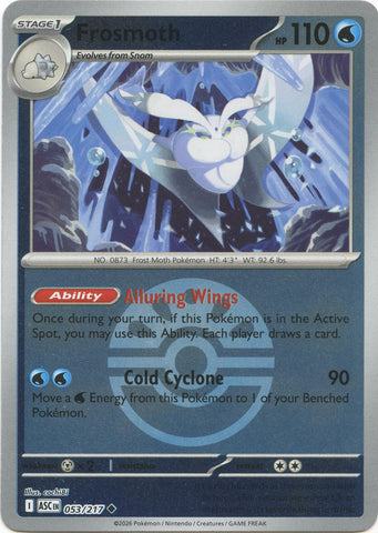 Frosmoth (053/217) (Friend Ball) [Mega Evolution: Ascended Heroes] - The Mythic Store | 24h Order Processing