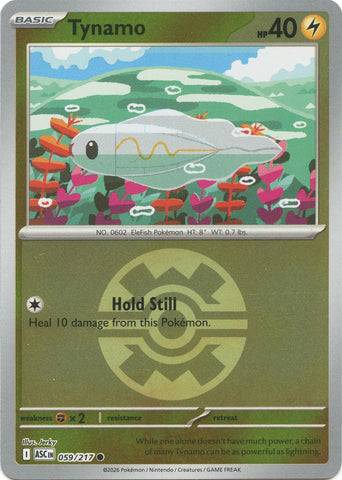 Tynamo (059/217) (Quick Ball) [Mega Evolution: Ascended Heroes] - The Mythic Store | 24h Order Processing