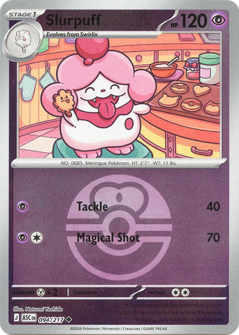 Slurpuff (094/217) (Love Ball) [Mega Evolution: Ascended Heroes] - The Mythic Store | 24h Order Processing