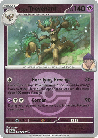Hop's Trevenant (096/217) (Poke Ball) [Mega Evolution: Ascended Heroes] - The Mythic Store | 24h Order Processing