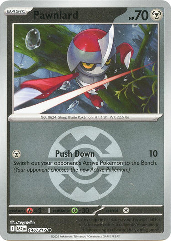 Pawniard (146/217) (Quick Ball) [Mega Evolution: Ascended Heroes] - The Mythic Store | 24h Order Processing