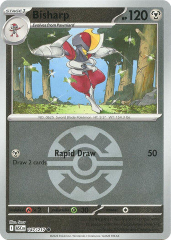Bisharp (147/217) (Quick Ball) [Mega Evolution: Ascended Heroes] - The Mythic Store | 24h Order Processing