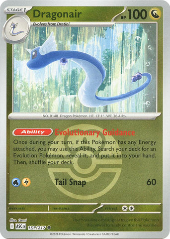 Dragonair (151/217) (Love Ball) [Mega Evolution: Ascended Heroes] - The Mythic Store | 24h Order Processing