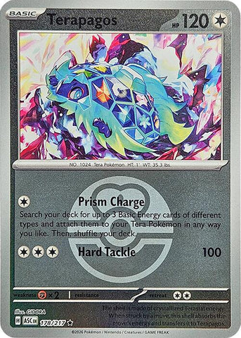 Terapagos (178/217) (Love Ball) [Mega Evolution: Ascended Heroes] - The Mythic Store | 24h Order Processing