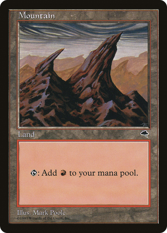 Mountain (All Peaks Pointing Right) [Tempest] - The Mythic Store | 24h Order Processing