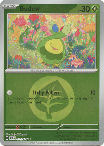 Budew (016/217) (Energy Symbol Pattern) [Mega Evolution: Ascended Heroes] - The Mythic Store | 24h Order Processing