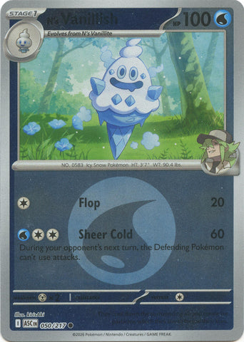 N's Vanillish (050/217) (Energy Symbol Pattern) [Mega Evolution: Ascended Heroes] - The Mythic Store | 24h Order Processing