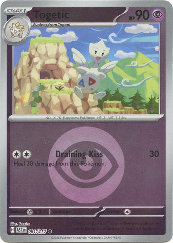 Togetic (081/217) (Energy Symbol Pattern) [Mega Evolution: Ascended Heroes] - The Mythic Store | 24h Order Processing