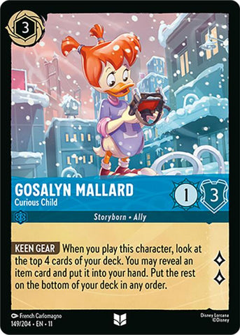 Gosalyn Mallard - Curious Child (149/204) [Winterspell] - The Mythic Store | 24h Order Processing