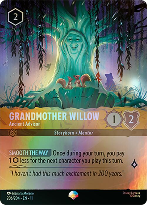 Grandmother Willow - Ancient Advisor (Epic) (206/204) [Winterspell] - The Mythic Store | 24h Order Processing