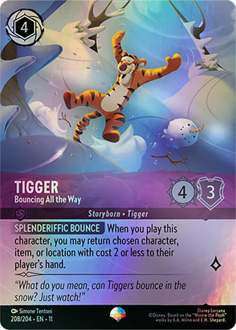 Tigger - Bouncing All the Way (Epic) (208/204) [Winterspell] - The Mythic Store | 24h Order Processing