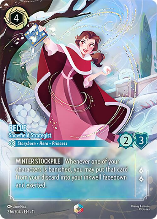 Belle - Snowfield Strategist (Enchanted) (236/204) [Winterspell] - The Mythic Store | 24h Order Processing