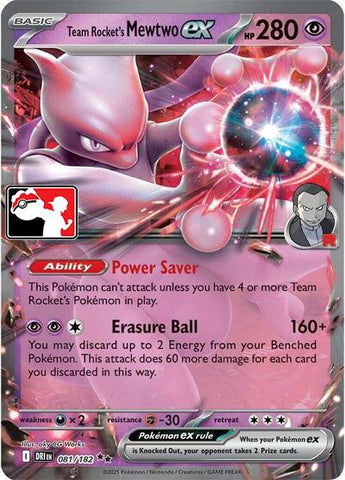 Team Rocket's Mewtwo ex (079/217) [Prize Pack Series Eight] - The Mythic Store | 24h Order Processing