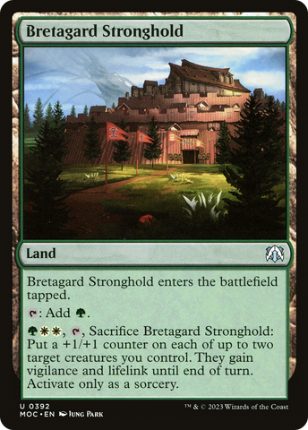 Bretagard Stronghold [March of the Machine Commander] - The Mythic Store | 24h Order Processing