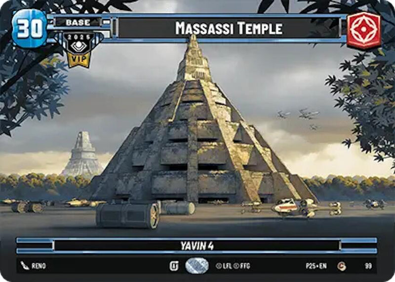 Massassi Temple (99) (Galactic Championship VIP) (99) [Organized Play Promos] - The Mythic Store | 24h Order Processing