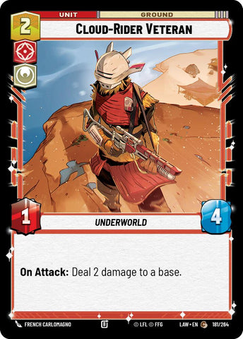 Cloud-Rider Veteran (181/264) (181/264) [A Lawless Time]