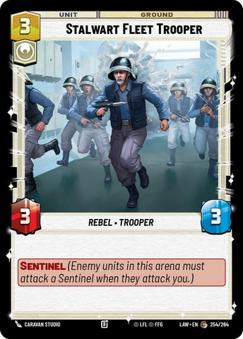 Stalwart Fleet Trooper (254/264) (254/264) [A Lawless Time]