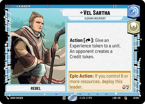 Vel Sartha - Aldhani Insurgent (6/264) (6/264) [A Lawless Time] - The Mythic Store | 24h Order Processing