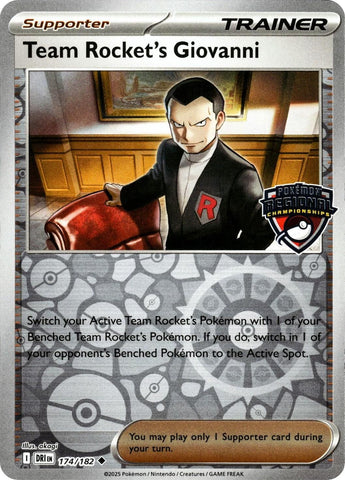 Team Rocket's Giovanni (174/182) [League & Championship Cards] - The Mythic Store | 24h Order Processing