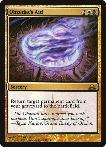 Obzedat's Aid [Dragon's Maze] - The Mythic Store | 24h Order Processing