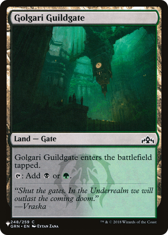 Golgari Guildgate [The List] - The Mythic Store | 24h Order Processing