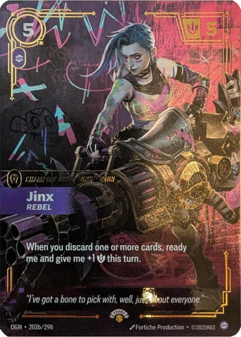 Jinx - Rebel (202/298) [Riftbound Promotional Cards] - The Mythic Store | 24h Order Processing