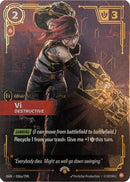 Vi - Destructive (036a/298) [Riftbound Promotional Cards] - The Mythic Store | 24h Order Processing