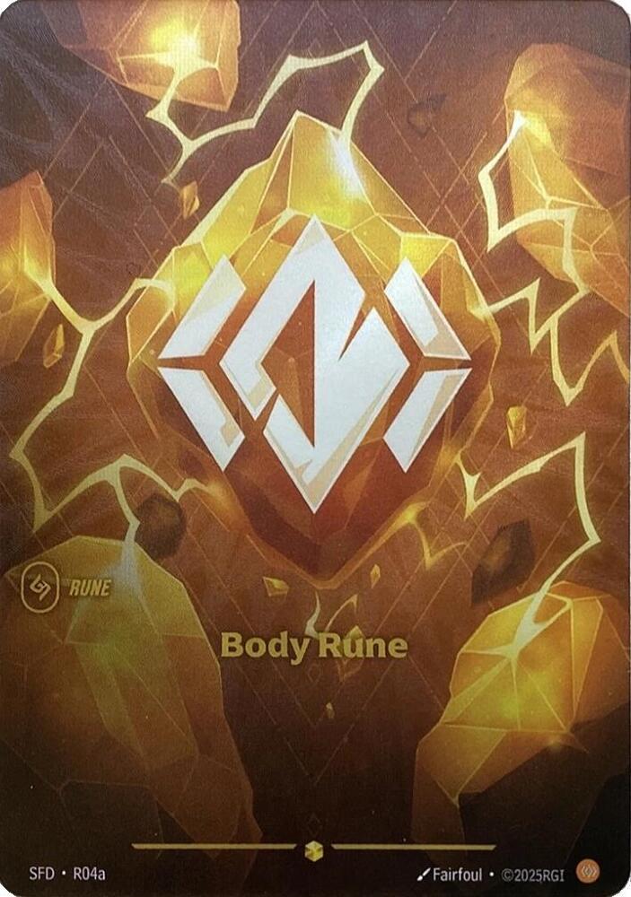 Body Rune (Alternate Art) (R04a) [Spiritforged] - The Mythic Store | 24h Order Processing