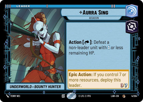 Aurra Sing - Assassin (4/264) (4/264) [A Lawless Time] - The Mythic Store | 24h Order Processing