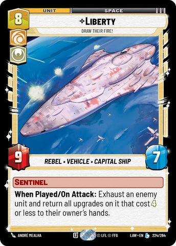 Liberty - Draw Their Fire! (224/264) (224/264) [A Lawless Time] - The Mythic Store | 24h Order Processing