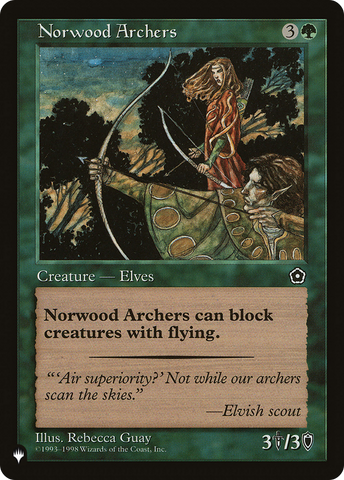 Norwood Archers [The List] - The Mythic Store | 24h Order Processing