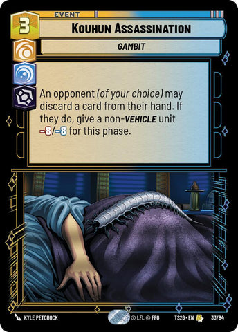Kouhun Assassination (33/84) (33/84) [Twin Suns] - The Mythic Store | 24h Order Processing