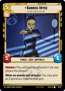 Barriss Offee - It's Only a Matter of Time (78/64) (78/64) [Twin Suns] - The Mythic Store | 24h Order Processing
