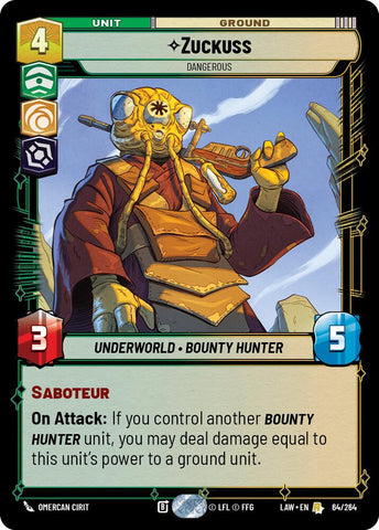 Zuckuss - Dangerous (64/264) (64/264) [A Lawless Time] - The Mythic Store | 24h Order Processing