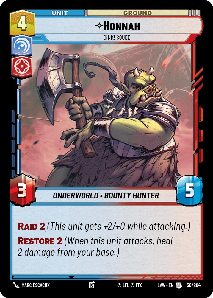 Honnah - Oink! Squee! (50/264) (50/264) [A Lawless Time] - The Mythic Store | 24h Order Processing