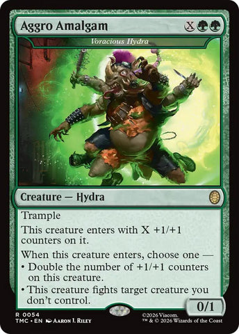 Aggro Amalgam - Voracious Hydra [Teenage Mutant Ninja Turtles Commander] - The Mythic Store | 24h Order Processing