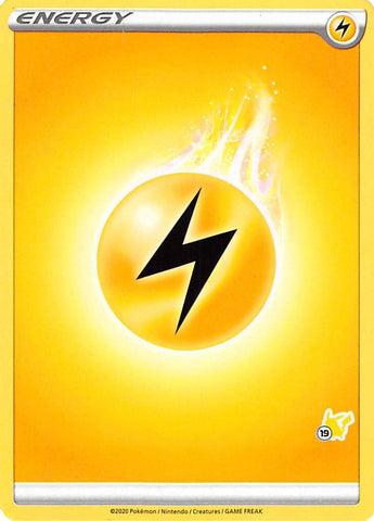 Lightning Energy (Pikachu Stamp #19) [Battle Academy 2022] - The Mythic Store | 24h Order Processing